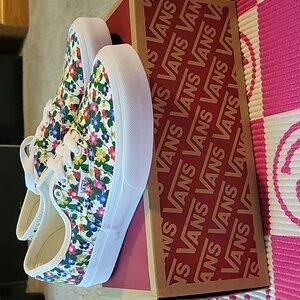 Girls  floral vans shoes
